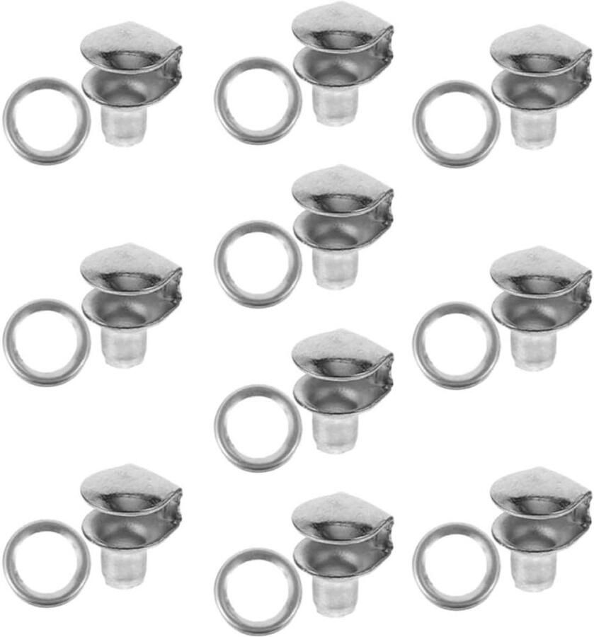 Metalen Schoenveter Gespen Veterhaken Schoen Accessoires Outdoor Activiteiten Lichtgewicht Stevig 1.2 x 1 x