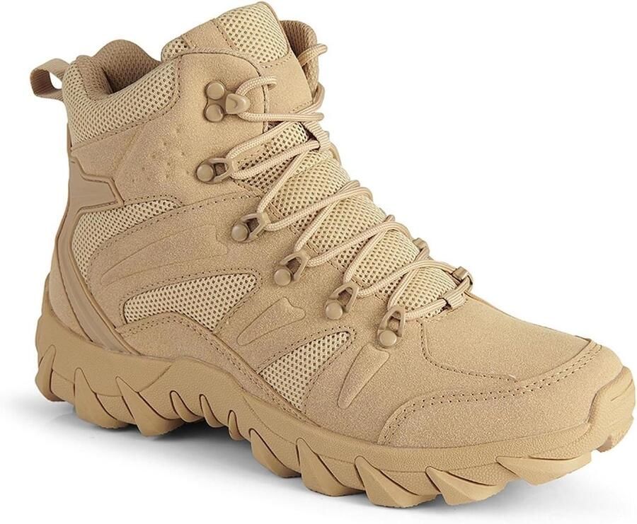 Militaire Heren Laarzen Leger Kisten Outdoor Sport Waterdicht Synthetisch Bovenwerk Enkel Schacht Hoogte Desert