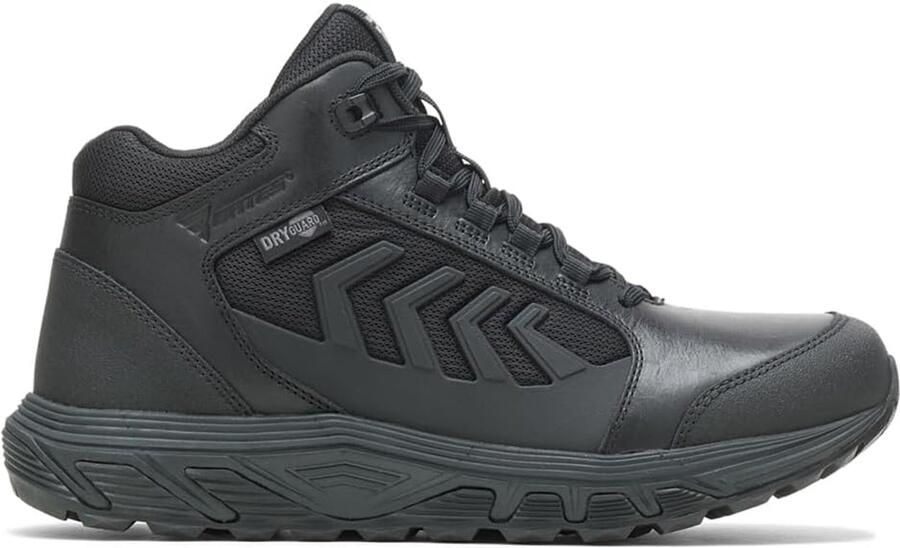 Militaire Laars Tactische Schoen Snelle Bewegingen Hardloopschoen Technologie 4mm Hiel Drop Zwart