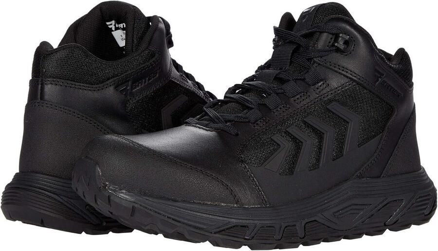 Militaire Laarzen Tactische Schoenen Buitenactiviteiten Ventilerend Ontwerp Mid-Top Zwart