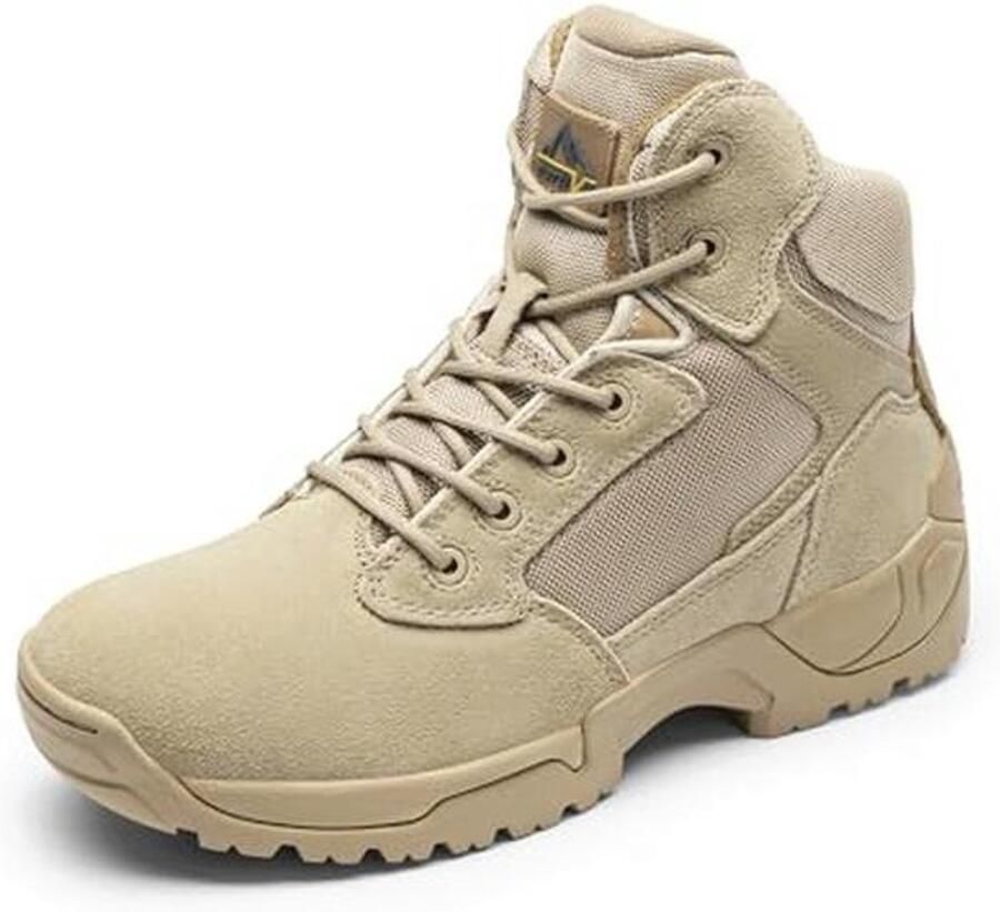 Militaire tactische werklaarzen voor heren leren gevechtslaarzen voor motorfietsen