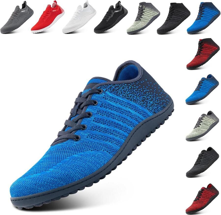 Minimalistische Barefoot Schoenen voor en Lichtgewicht Trailschoenen en Fitness