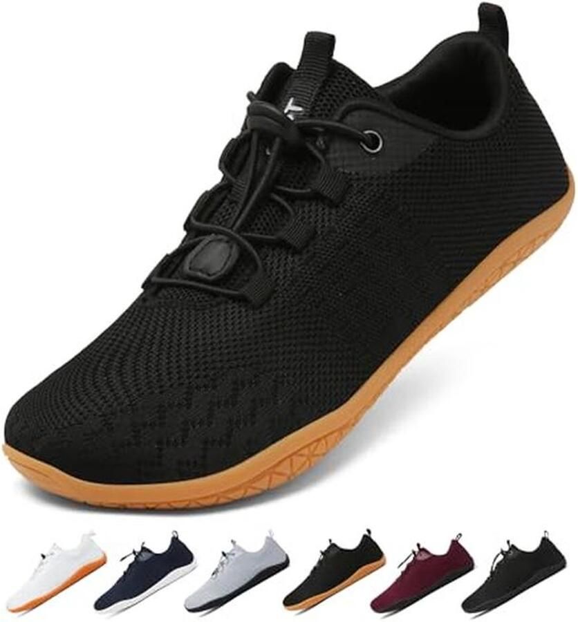 Minimalistische Barefoot Schoenen voor Volwassenen Ade d en Licht voor Trail Running Gym en Fitness Zomer Sneakers met Brede Tenen Box
