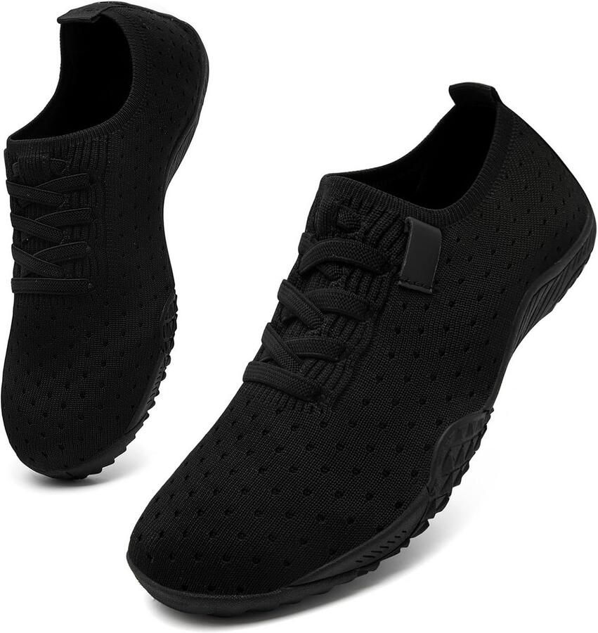 Minimalistische Barefoot Sneakers Dames Zero Drop Lichtgewicht Hardloopschoenen voor Buiten