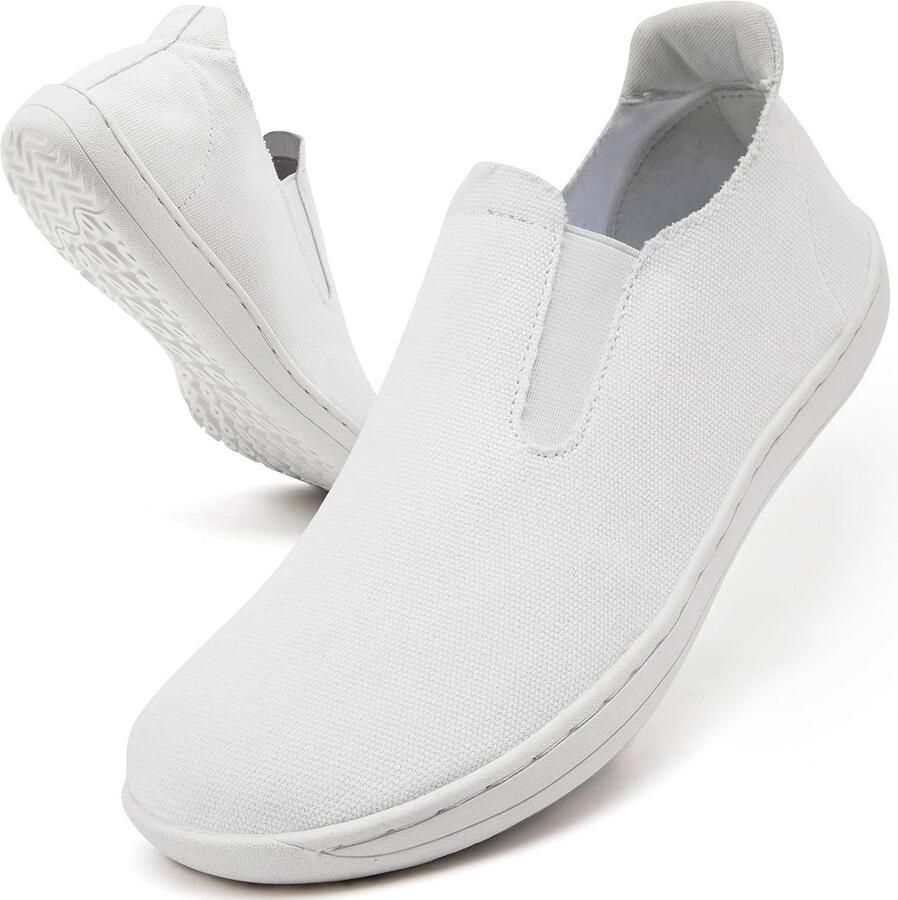 Dames Barefoot Trainers Ademende Sportschoenen voor Brede Voeten Antislip Wandelschoenen