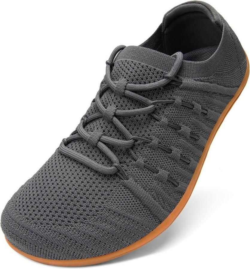 Minimalistische Barefoot Sneakers voor Heren Brede Pasvorm voor Zomer en Sport