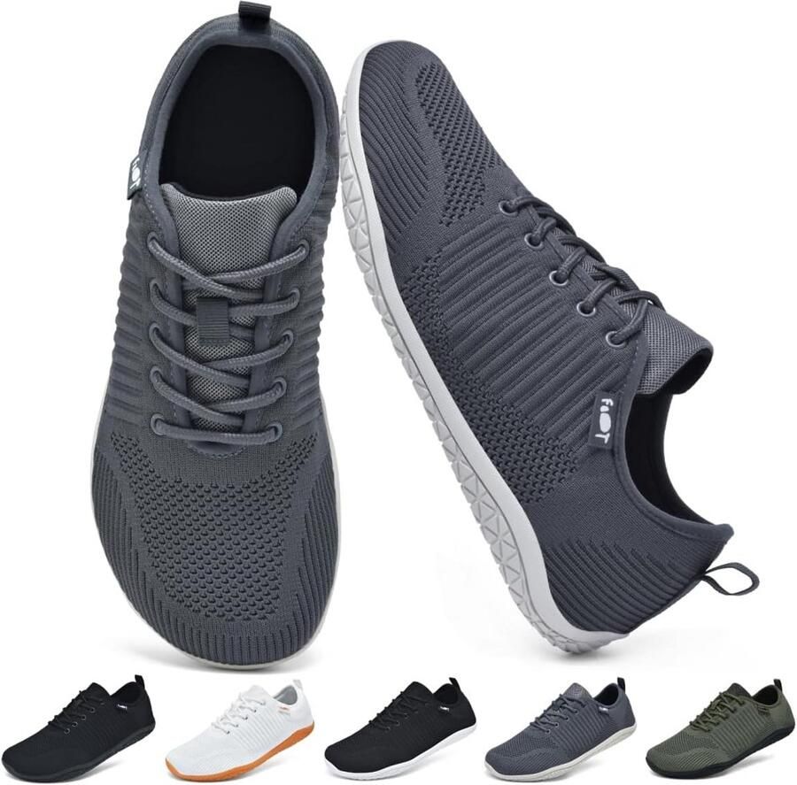 Unisex Barvoetschoenen Brede Minimalistische Sneaker Zero-drop Lichtgewicht Fitness Wandelschoen