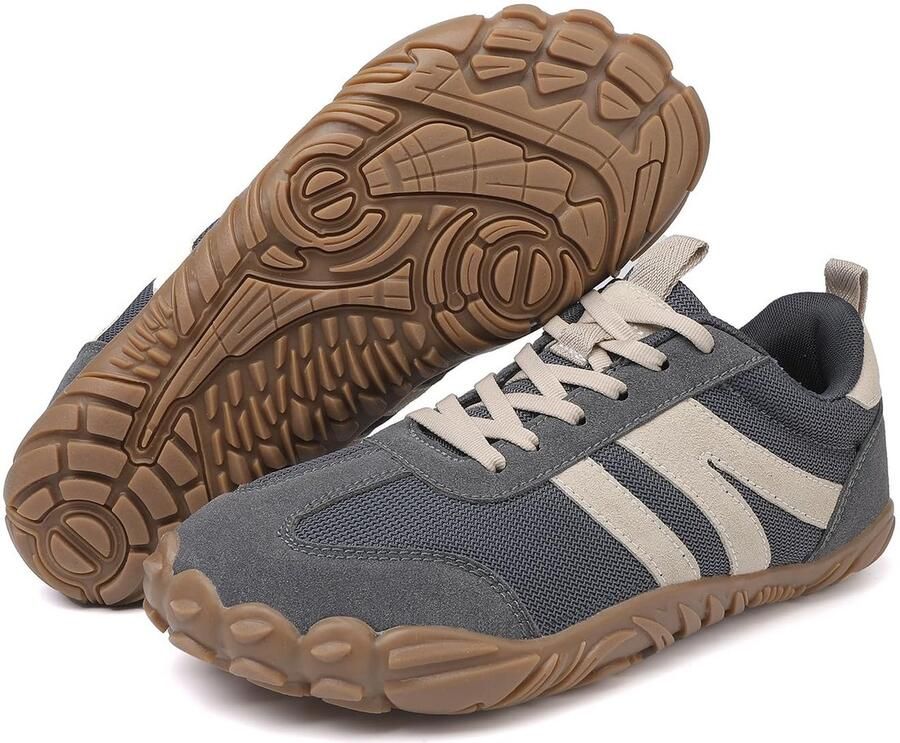 Minimalistische Hardloopschoenen Ade d en Lichtgewicht Grijs