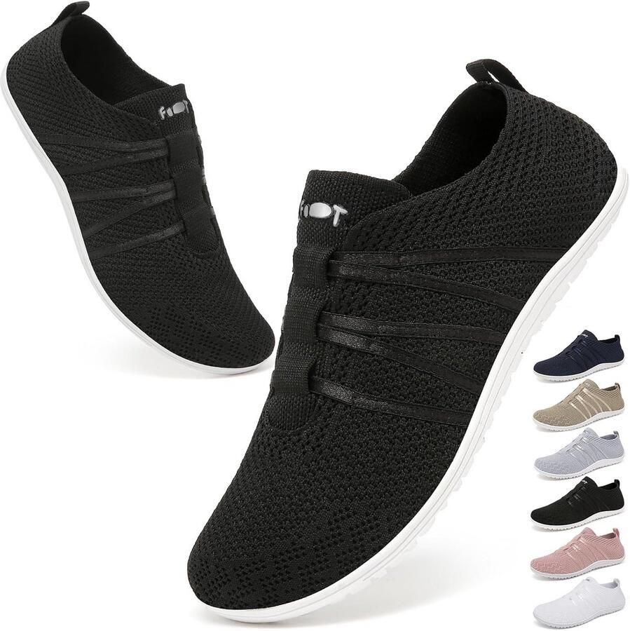 Minimalistische Blotevoetenschoenen Slip-On Sneakers voor en Ade d en Licht