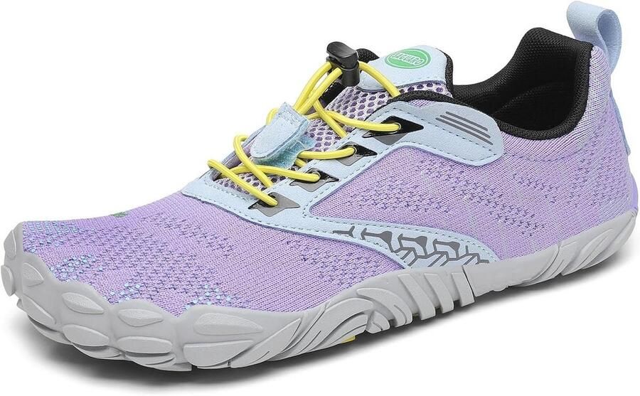 Minimalistische Schoenen voor en Ade d en Snel Drogend Ruime Neusruimte Flexibele Zool Licht Lavendel