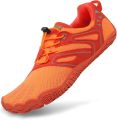 Comfortabele Teenschoenen voor Trailrunning en Fitness - Oranje