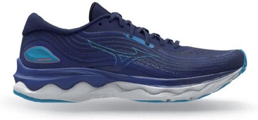 Mizuno Wandelschoen Uniseks Blauw Ade d Goede Demping