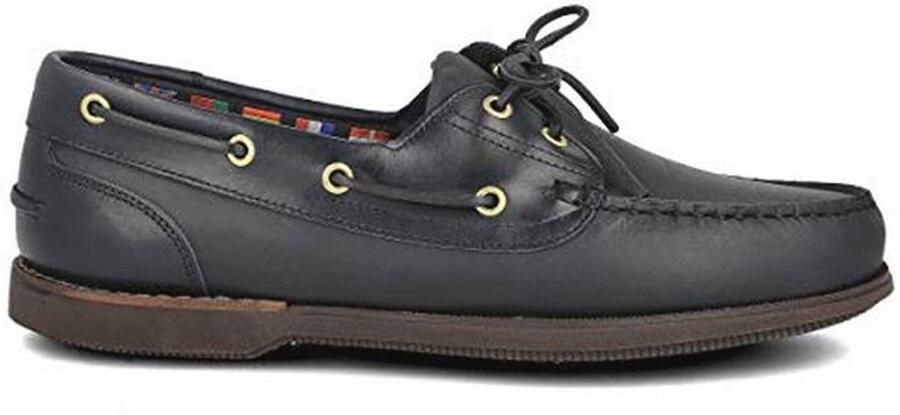 Mocassins Bootschoenen voor Heren Grote Geolied Leer met Rubberen Zool Casual Stijl