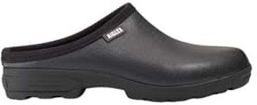 Mocassins van volnerfleer en splitleer met rubberen buitenzool