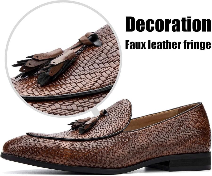 Moccasins Heren Elegante Schoenen Casual Loafers Heren Suit Schoenen