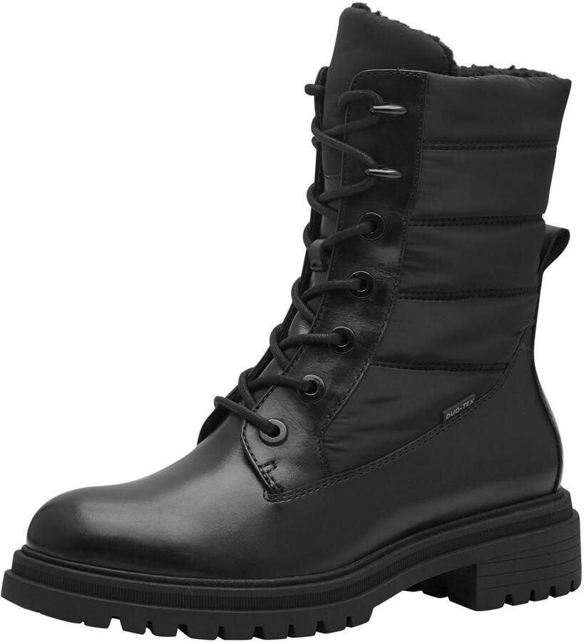 Moderne dames enkellaars met ritssluiting voor warme en droge voeten