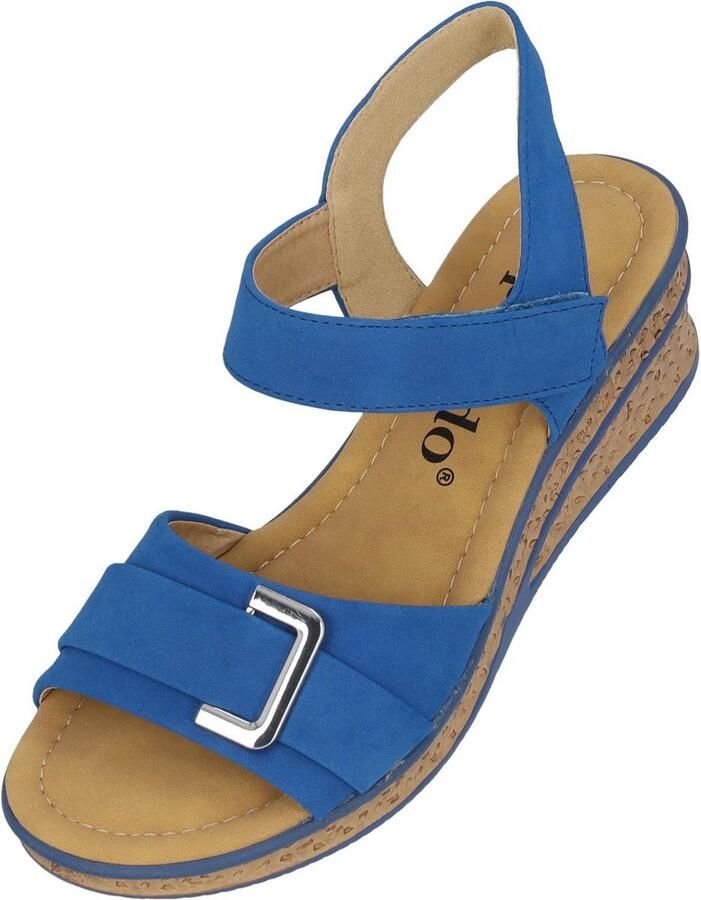 Moderne Dames Sleehak Sandalen met Plateauzool voor Comfort en Elegante Stijl