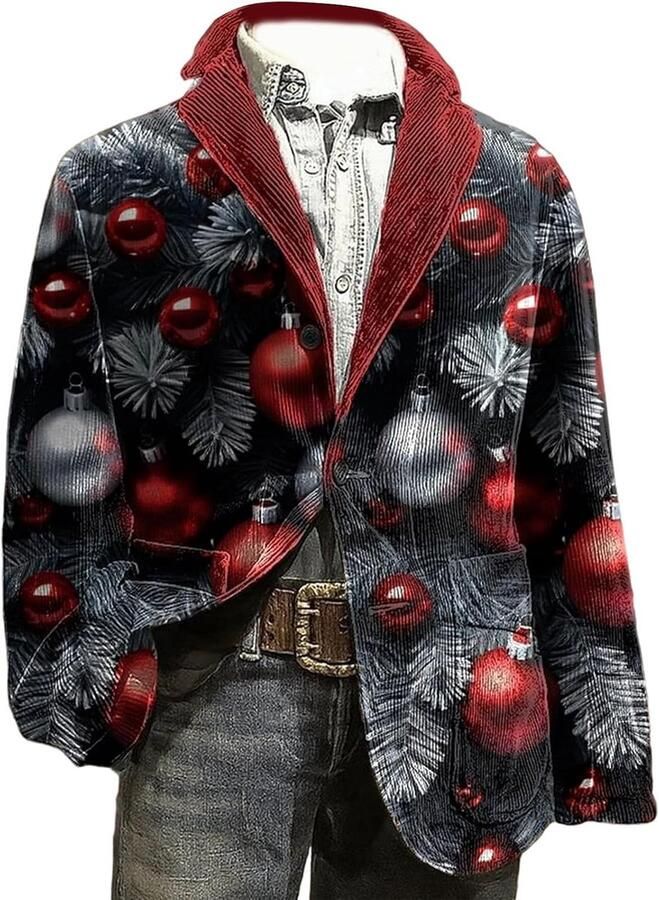 Moderne jas voor formele zakelijke kleding met klassieke gekartelde revers en een slanke pasvorm