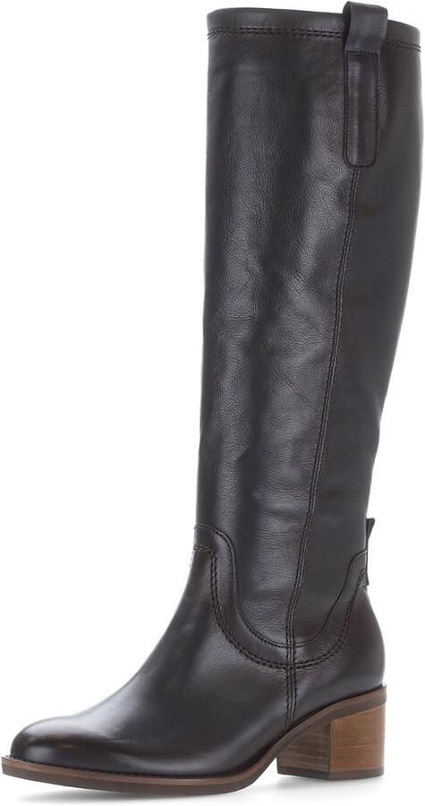 Modieuze Dames Laarzen met Hoge Schacht en Stabiele Hak