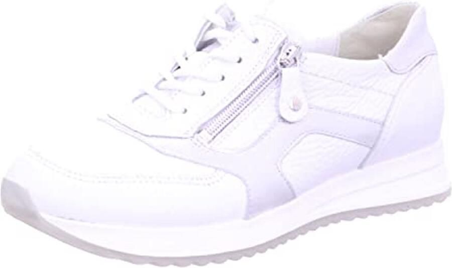 Modieuze dames sneakers met rits en uitneembaar voetbed