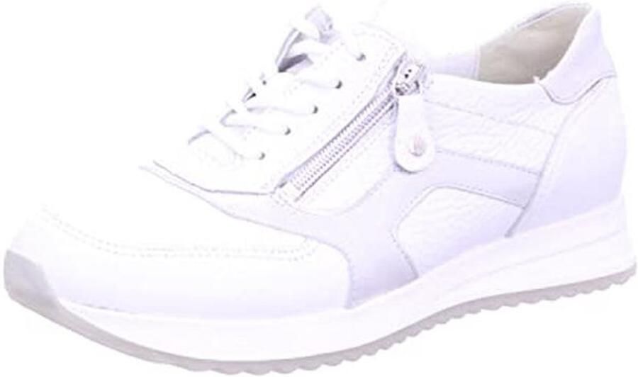 Modieuze dames sneakers met rits en uitneembaar voetbed