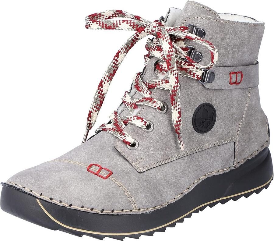 Modieuze dames veterboots met warme voering