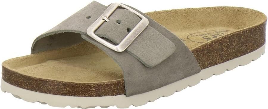 AFS-Schuhe 2112, modieuze damesslippers, hoogwaardig, echt leer, made in Germany, goud, 41 EU AFS-Schuhe 2112, modieuze damesslippers, hoogwaardig, echt leer, made in Germany, goud, 41 EU
