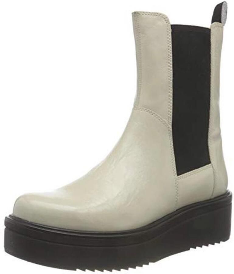 Modieuze Halflange Laarzen Dames met Plateauzool