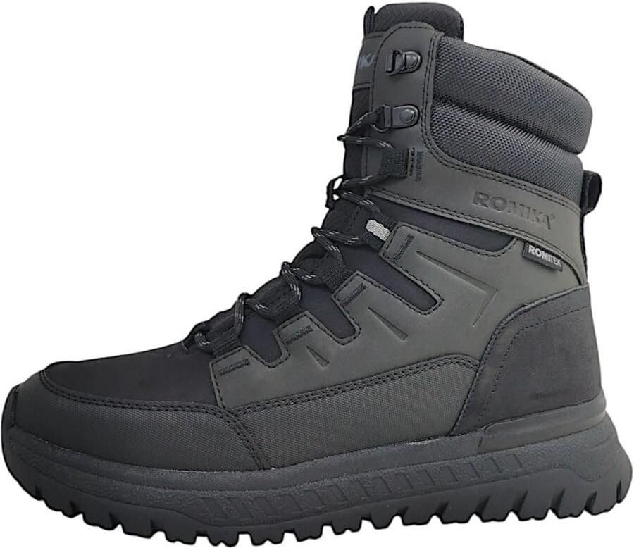 Modieuze Heren Enkellaars met Rits en Warme Voering