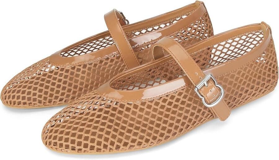 Modieuze Mesh Ballerina's voor Dames Comfortabele en Stijlvolle Flats voor Elke Gelegenheid