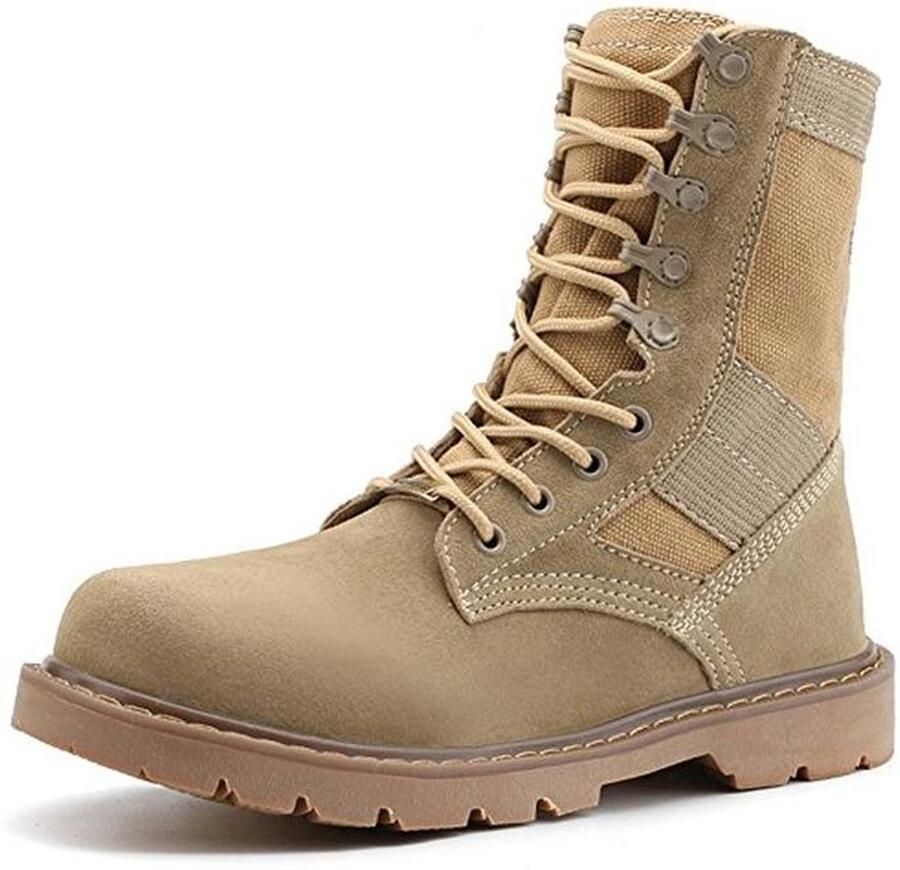 Modieuze Uniseks Vechtlaarzen voor Outdoor en Trekking Antislip Woestijnlaarzen
