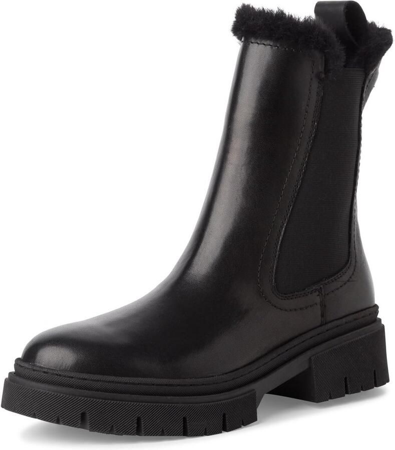 Modieuze veganistische dames enkellaars met warme voering