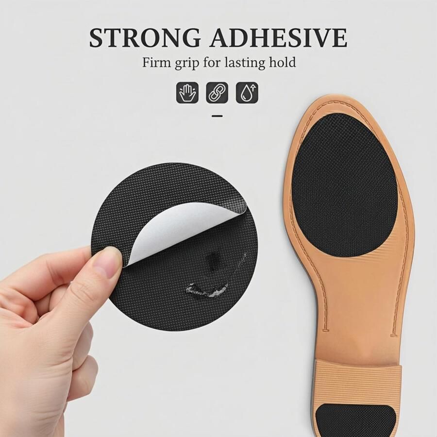 MOLIMOLI rubber soles for adhesives 12pcs self adhesive shoe soles repair kit made of rubber non-slip soles pads for ShopVlot