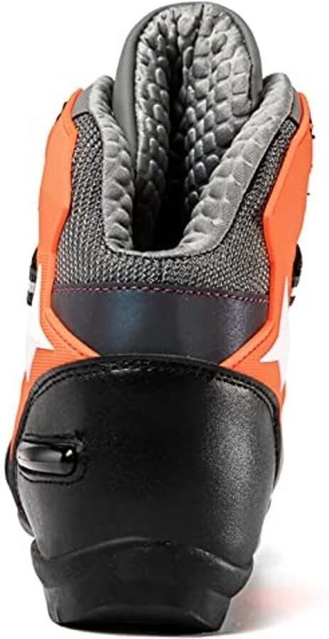 Motocross Boots Enkellaarsjes met Ade d Rubberen Zool Oranje