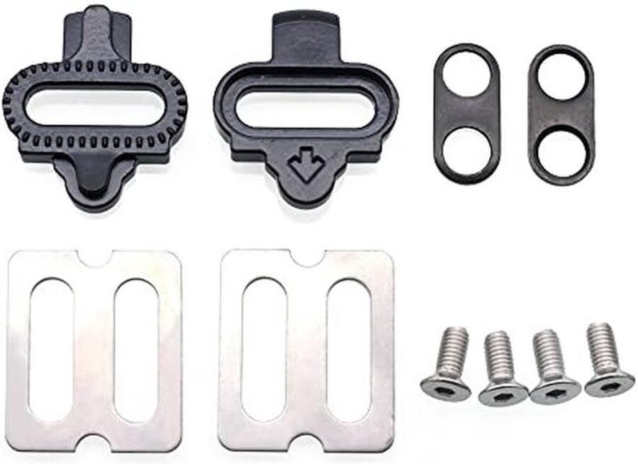 Mountainbike Cleats en Pedaal Set voor SPD Fietsaccessoires