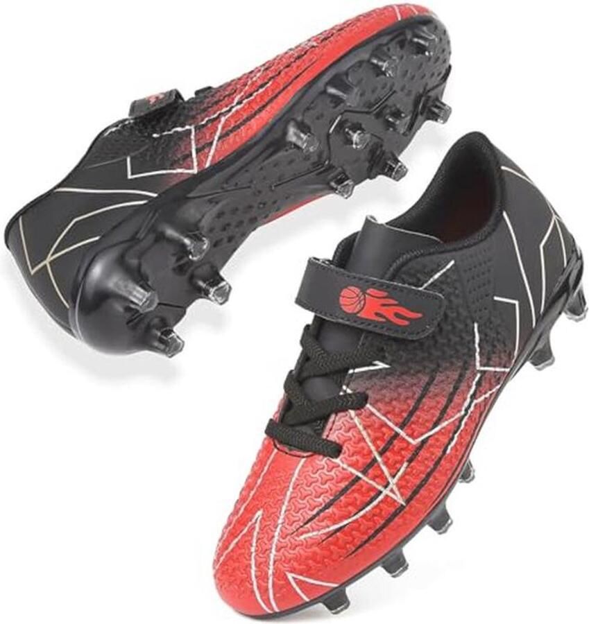 Mufanton Voetbalschoenen voor kinderen spike outdoor kinderen professionele voetbalschoenen atletiek training voetbalschoenen voor jongeren