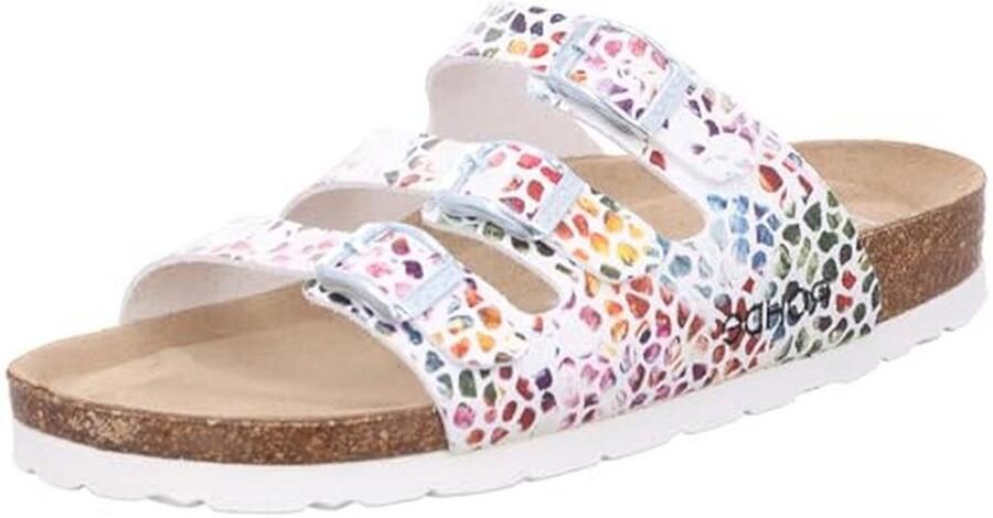 Muilezels voor dames met verstelbare gespen en zacht leren voetbed