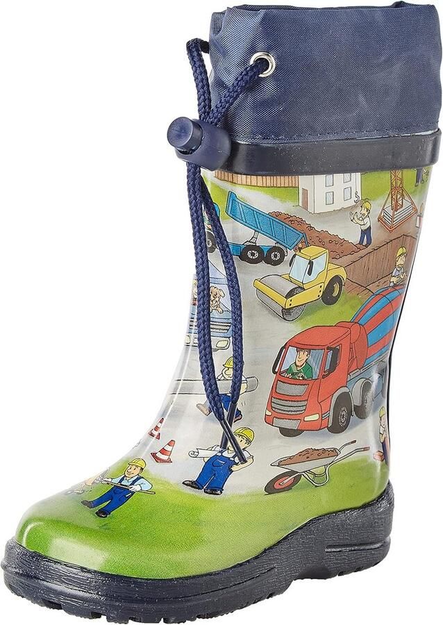 Multicolor Kinder Rubberlaarzen met Antislipzool