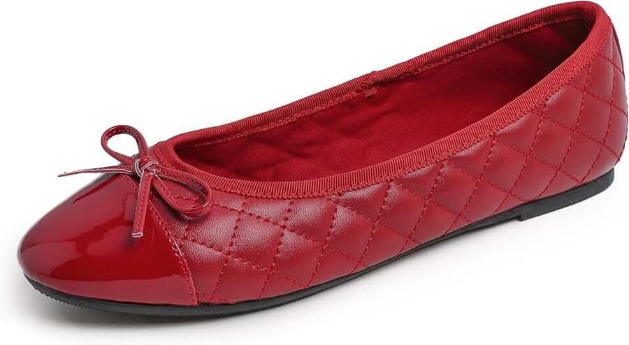 Napa Round ballerina Dames Ballerina slip-on platte