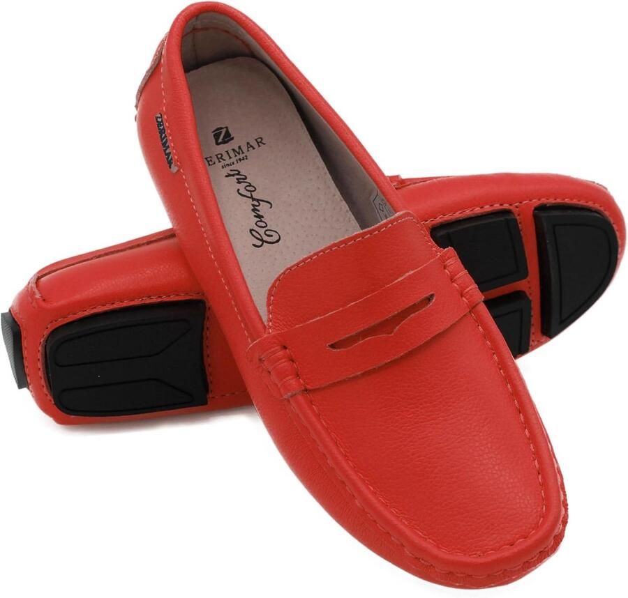 Nette Leren Instappers voor Dames Comfortabele Platte Damesschoenen