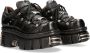 Newrock New Rock Plateau sneakers 40 Shoes M 120N S27 Zwart - Thumbnail 2