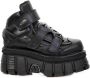 Newrock New Rock Plateau sneakers M-285-S37 Zwart - Thumbnail 1