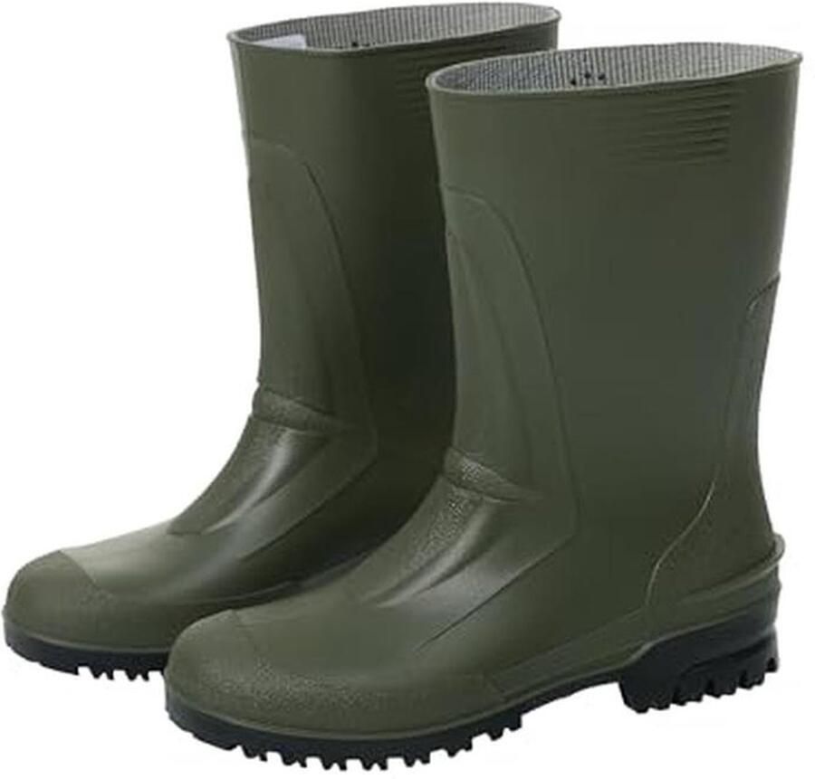 Non-Slip PVC Half Work Boots for Agriculture and Forestry