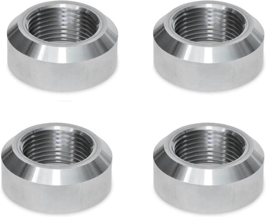 Normelemente Lasmof staal 4 stuks fijne schroefdraad M20 x 1 5 met face GN 7490-ST-M20X1 5-A