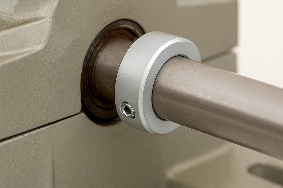 Normelemente stelringen staal verzinkt 4 stuks schroefdraadpen met binnenzeskant DIN 914 boring 22 mm GN 705-22-E-ZB