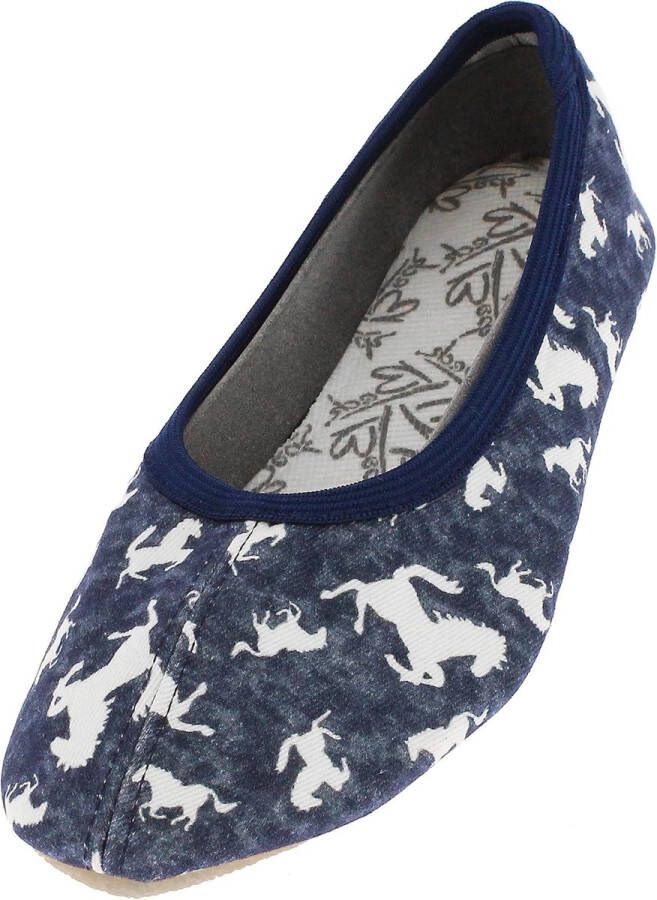 Nostalgische gymschoenen voor meisjes in Blue Jeans kleur