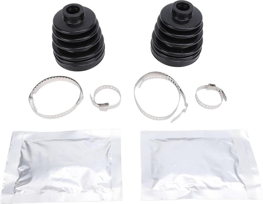 NTH s- CV Boot Kit Rubberen Vervanging Achteras Binnenste Buitenste Polaris Outlander 650 800 Schokbestendig OE-nummers 705500953 705500855 Geschikt voor 2006-2008 Aandrijfas