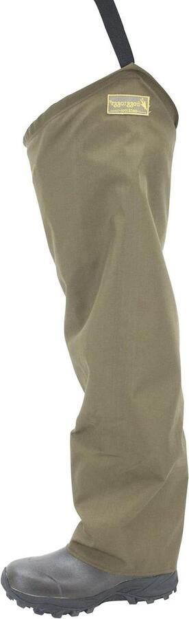 Nylon Heup Waders Visbroek Laarzen Vissen in Water Waterdicht Ademend Herens Maat Groen