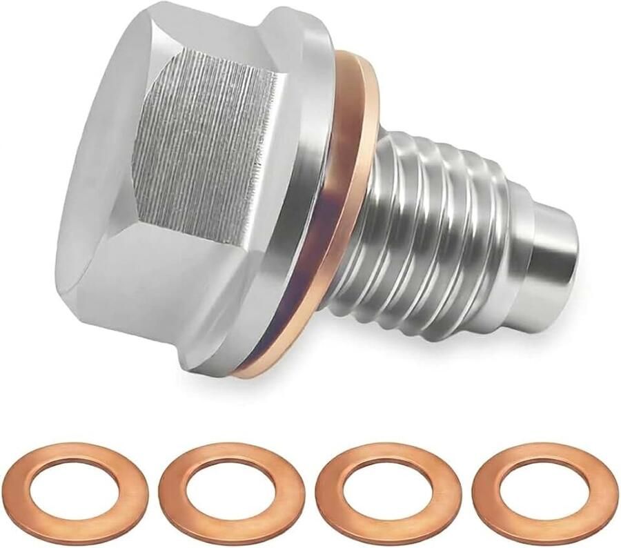 Olieafvoerschroef magnetisch met magnetische afdichting oliekuip afvoermoer