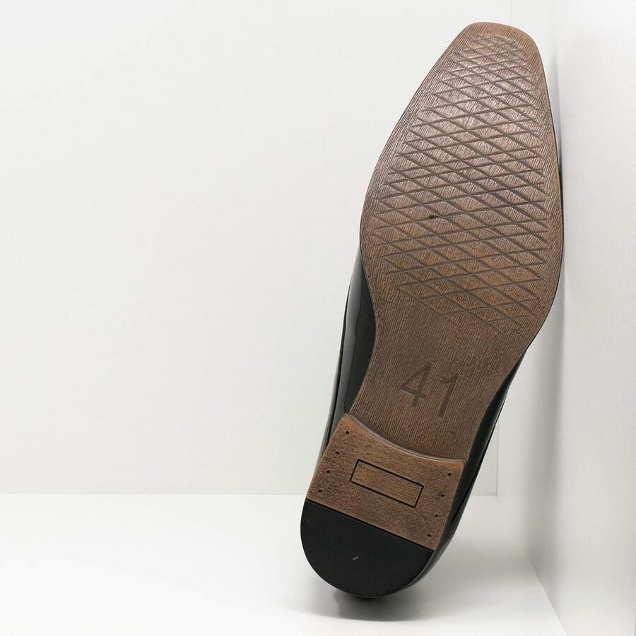 Oliver heren trouwschoenen lakleer klassiek met leren voering ) - Foto 1